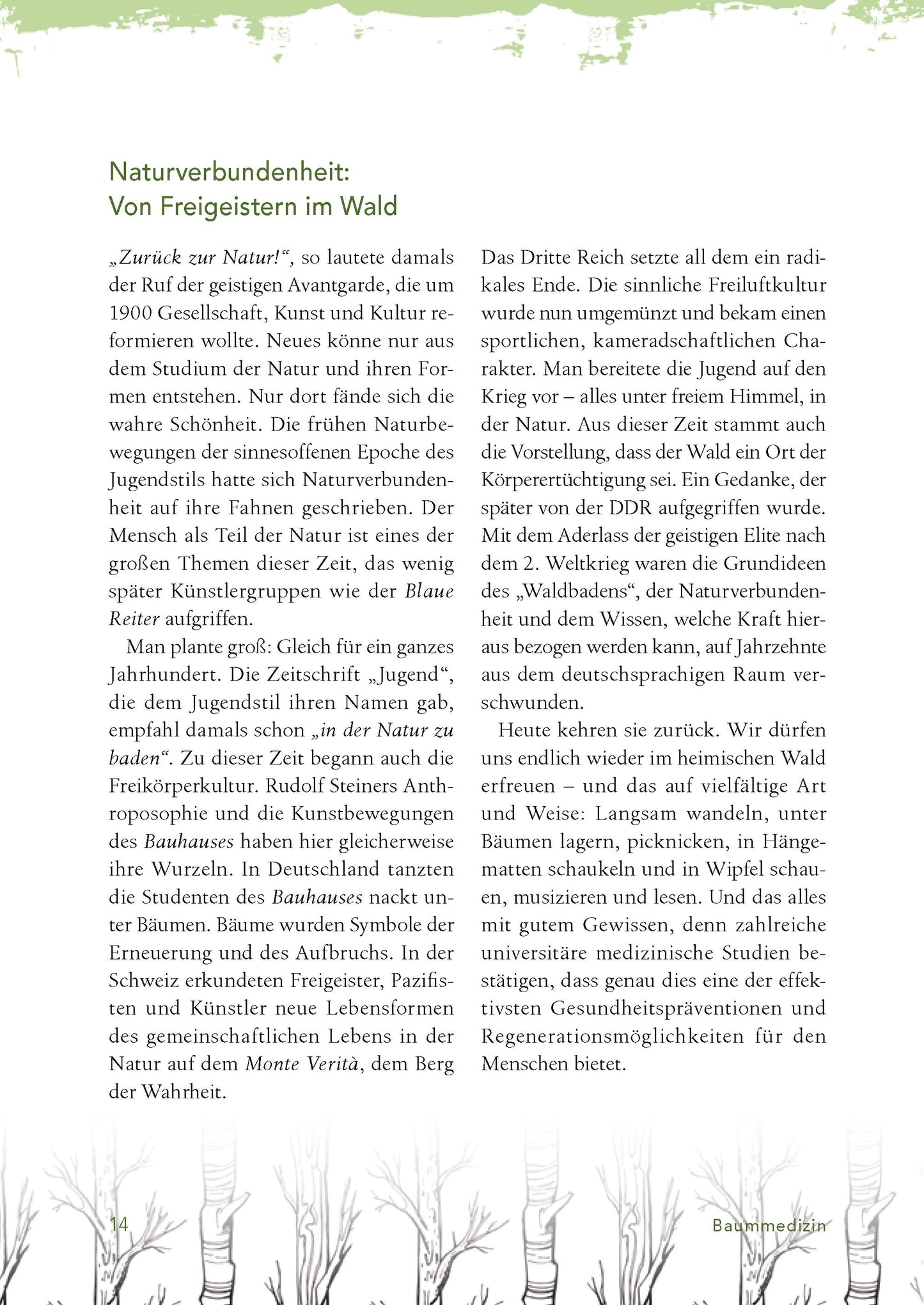 Baummedizin – Die heilende Kraft der Wald-Öle